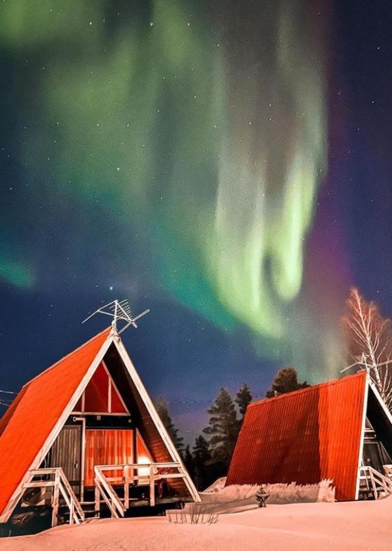 Karemajat Cottage Resort Ylitornio/Övertorneå Eksteriør bilde